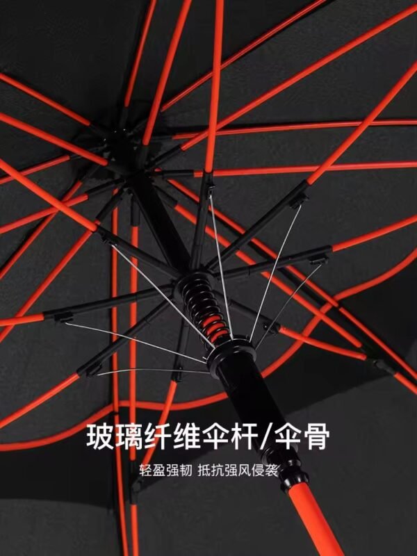 Fulton Premium Windproof Golf Umbrella Double Layer Reinforced Automatic Long Handle Rain Umbrella for Heavy Rain