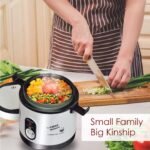 PowerPac Mini Rice Cooker,  Electirc Lunch Box 0.6L/1.2L (PPRC09/PPRC113)