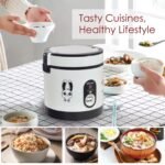 PowerPac Mini Rice Cooker,  Electirc Lunch Box 0.6L/1.2L (PPRC09/PPRC113)