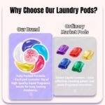 MR.ING 6 in 1 Laundry Pods Detergent Capsule Anti-bacterial [100 pods]