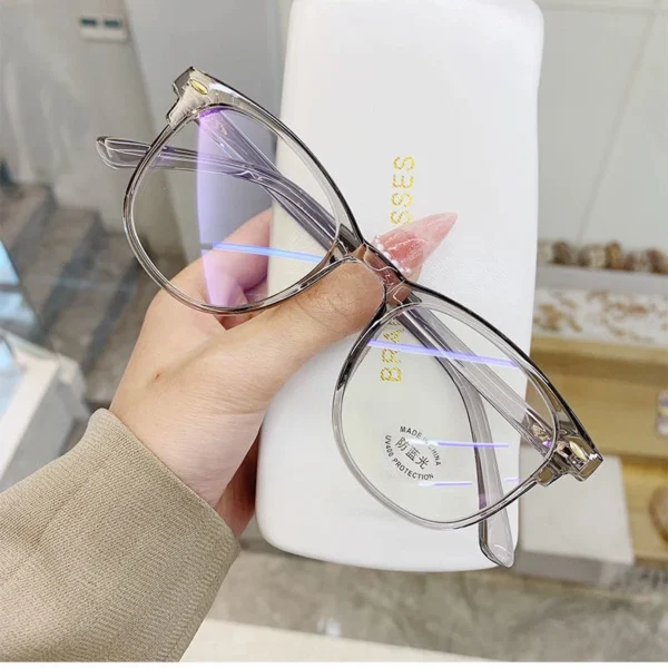 [Ready Stock ] Cermin Mata Spek Spec Anti Blue Light Blocking Glasses transparent spectacles Frame