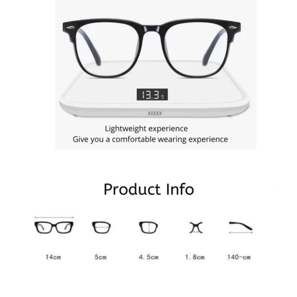 [Ready Stock ] Cermin Mata Spek Spec Anti Blue Light Blocking Glasses transparent spectacles Frame